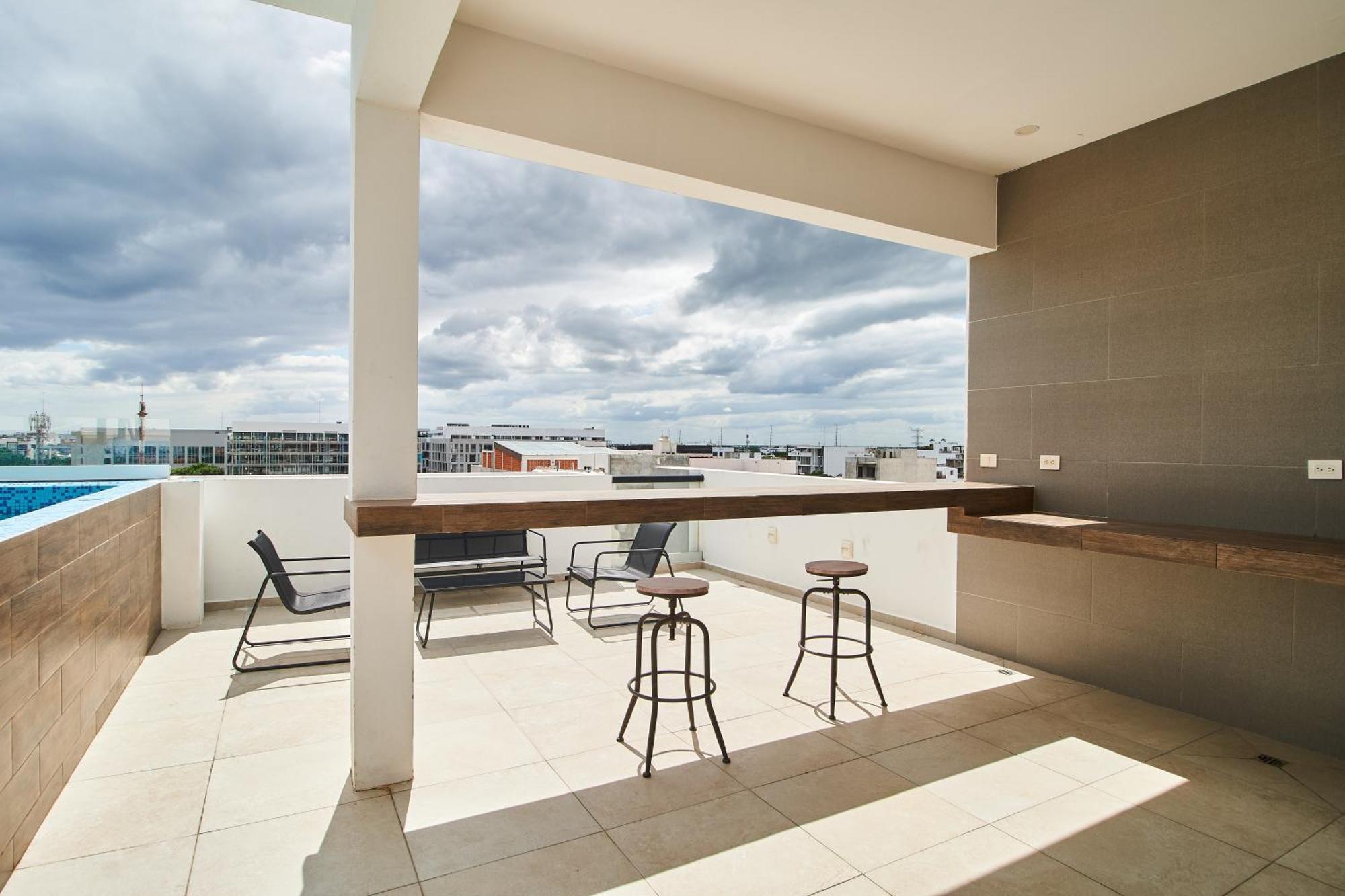 Torre 42 Playa Del Carmen By Lockey Lejlighedshotel Eksteriør billede
