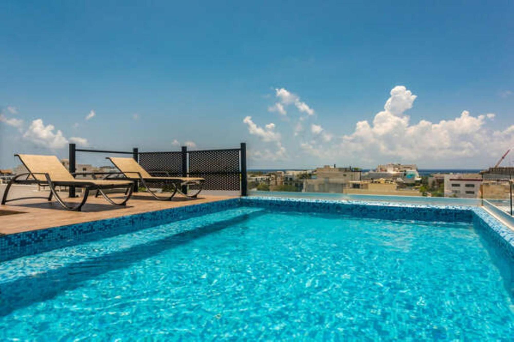 Torre 42 Playa Del Carmen By Lockey Lejlighedshotel Eksteriør billede