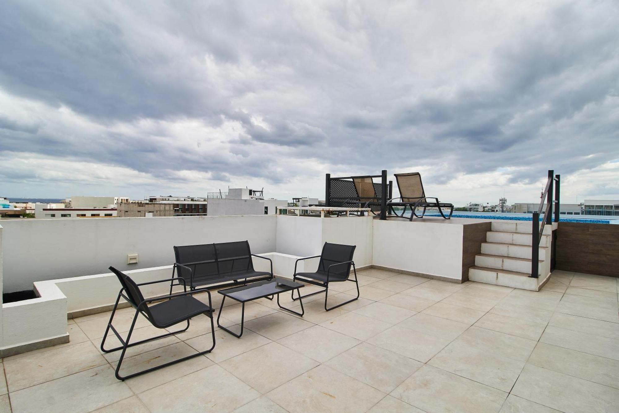 Torre 42 Playa Del Carmen By Lockey Lejlighedshotel Eksteriør billede